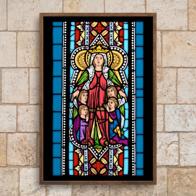 Madonna der Barmherzigkeit Kunstprint Poster (Von Creator hochgeladen)