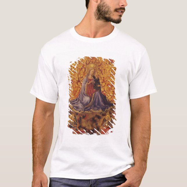Madonna der Bescheidenheit mit Christuskind und T-Shirt (Vorderseite)