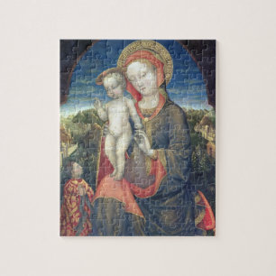 Madonna der Bescheidenheit verehrt von Leonello
