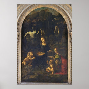 Madonna der Felsen, c.1478 Poster