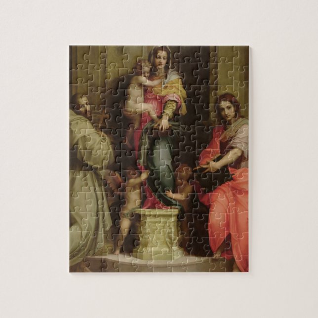 Madonna der Harpies, 1517 (Öl auf Platte) (Vertikal)