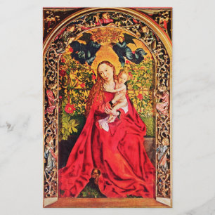 MADONNA DER ROSE BOWER BRIEFPAPIER
