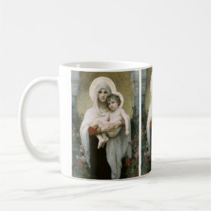 Madonna der Rose von William-Adolphe Bouguereau Kaffeetasse