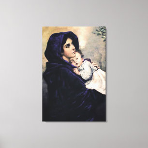 Madonna der Straßen Leinwanddruck