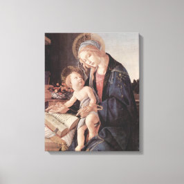 Madonna des Buches - Botticelli - c1480 Leinwanddruck