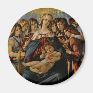 Madonna des Granatapfels - Botticelli Magnet