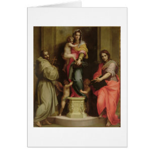 Madonna des harpies, 1517 (huile sur le panneau)