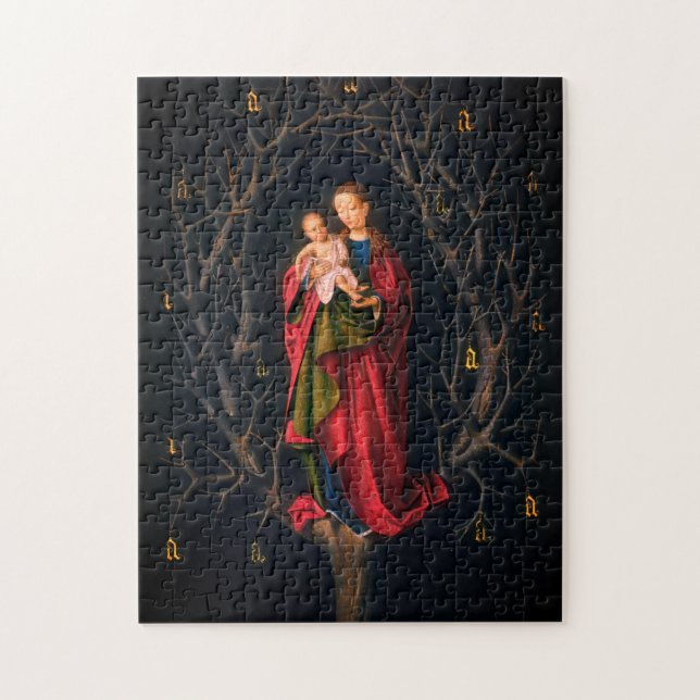 Madonna des Trockenbaumes (Petrus Christus, 1462-5 (Vertikal)