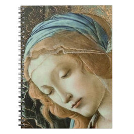 Madonna Detail Botticelli Notizblock