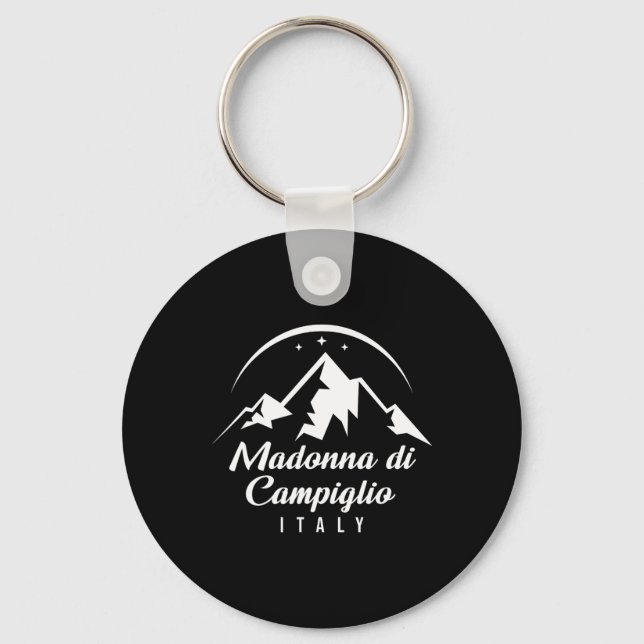 Madonna Di Campiglio Italien Skigebiet Snowb Schlüsselanhänger (Vorderseite)