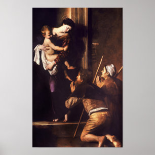 Madonna di Loreto-Caravaggio Poster