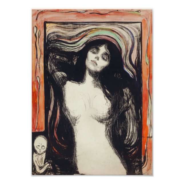 Madonna | Edvard Munch | Fotodruck (Vorne)