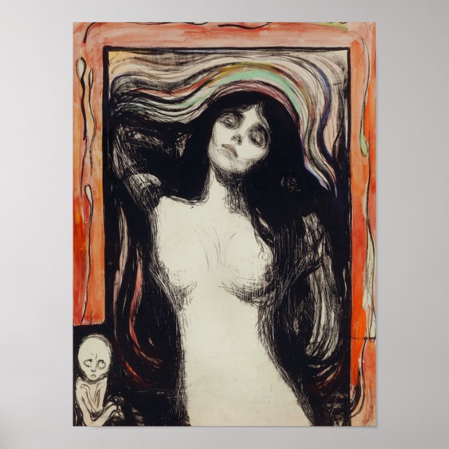 Madonna | Edvard Munch | Poster (Vorne)