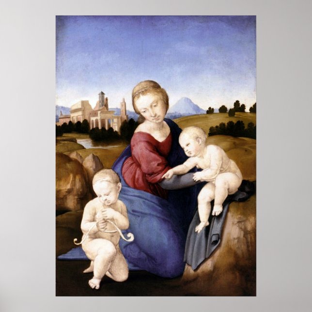 Madonna Esterhazy - Raphael - c1508 Poster (Vorne)