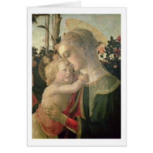 Madonna et enfant avec St John le baptiste, detai