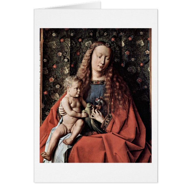 Madonna Et Enfant Par Johannes De Eyck (Devant)
