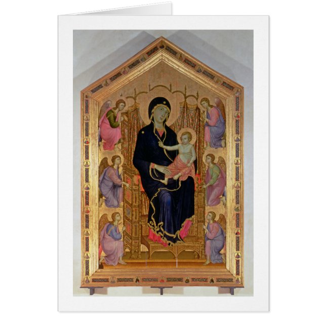Madonna et enfant (Rucellai Madonna) 1285 (tempera (Devant)