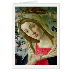 Madonna et l'enfant ont couronné par les anges,