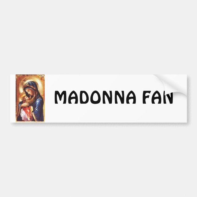 Madonna-Fan Autoaufkleber (Vorne)