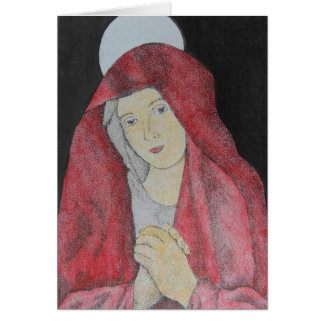 madonna im Rot