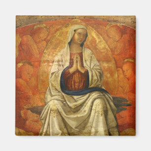 Madonna in Gloria (Jungfrau Maria begeistert) Magnet