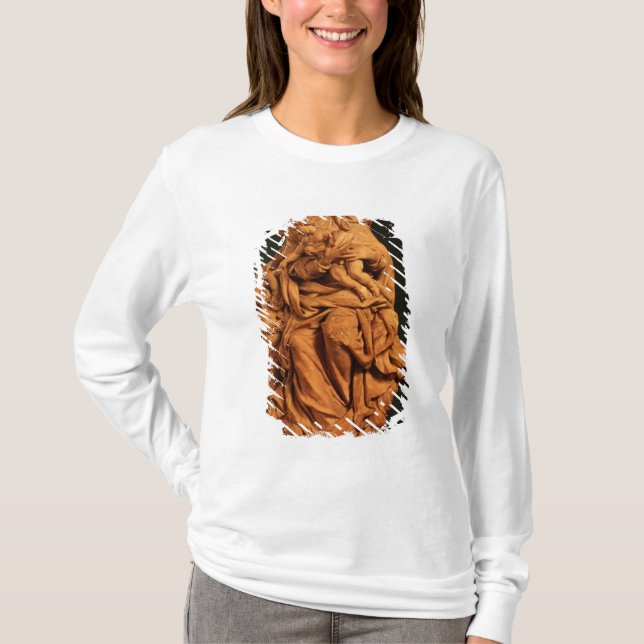 Madonna, Jesus und Johannes der Baptist T-Shirt (Vorderseite)