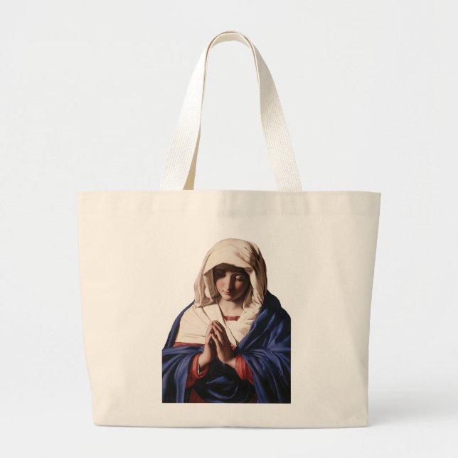 Madonna Jumbo Stoffbeutel (Vorne)