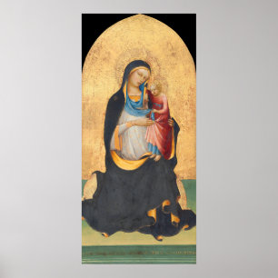 Madonna & Kind - Lorenzo Monaco Fine Art Poster