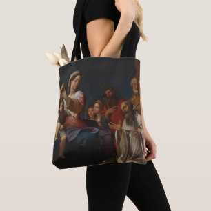 Madonna, Kind und Heilige Tasche