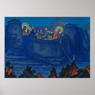 Madonna Laboris von Nicholas Roerich Poster