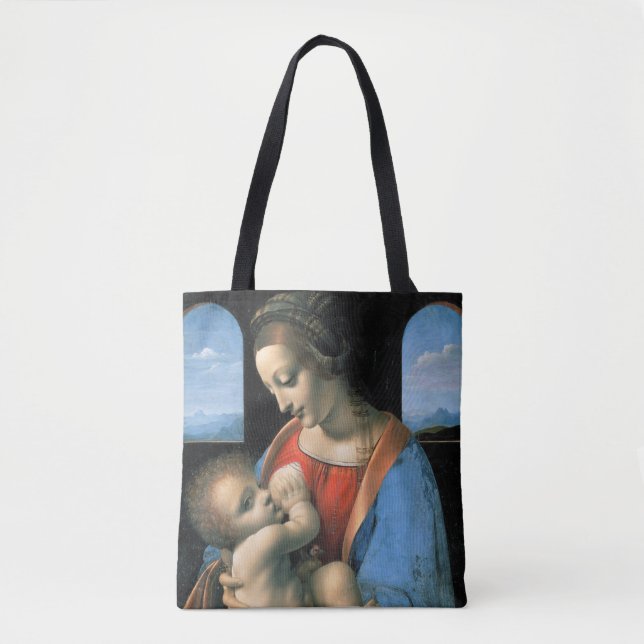 Madonna Litta, Leonardo da Vinci, 1490-1491 Tasche (Vorderseite)