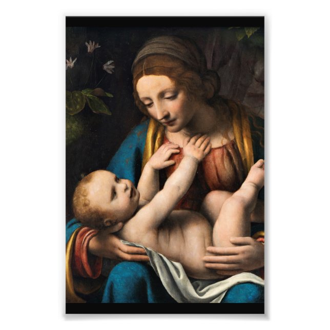 Madonna med Kristusbarnet.pg Fotodruck (Vorne)