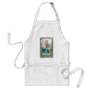 Madonna mit Christkind Schürze