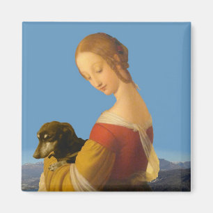 "Madonna mit Dackel" Tate Großbritannien Magnet