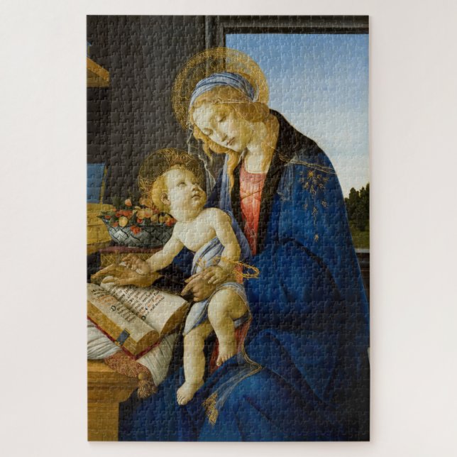 Madonna mit dem Buch (Vertikal)