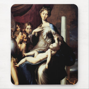 Madonna mit dem langen Hals Mousepad