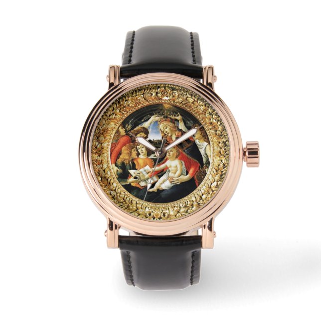 Madonna mit dem Magnificat Armbanduhr (Vorderseite)