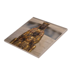 Madonna mit dem Montserrat Fliese