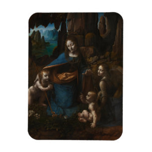 Madonna mit den Felsen, Jungfrau Maria, Jesus, Joh Magnet