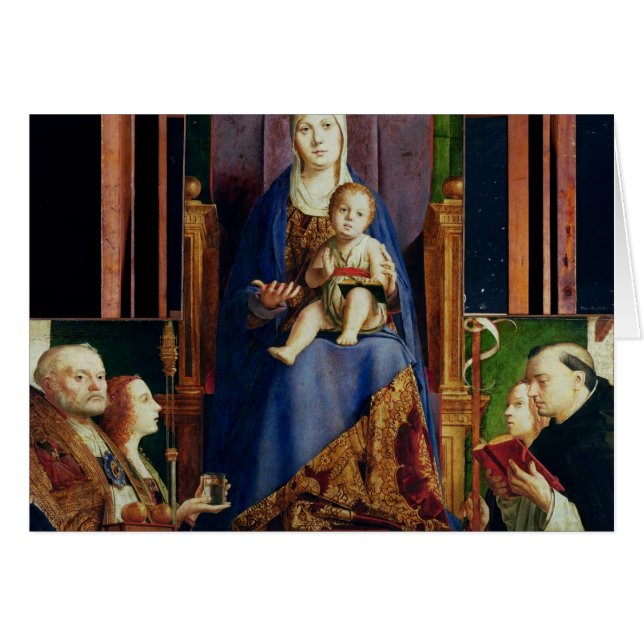 Madonna mit Heiligem Nicholas von Bari (Vorderseite (Horizontal))