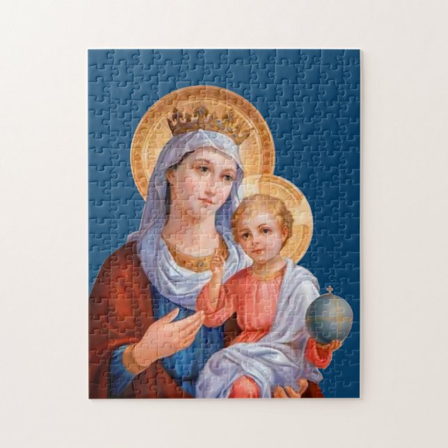 Madonna mit Kind (Vertikal)