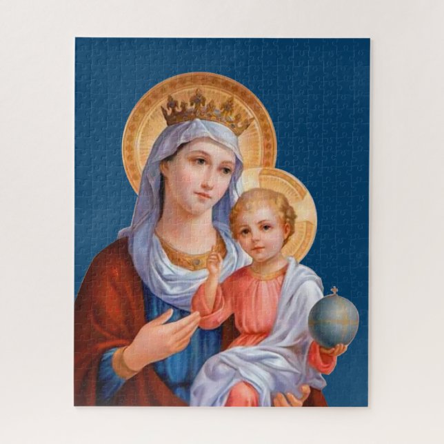 Madonna mit Kind (Vertikal)