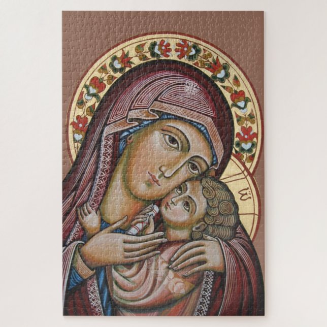 Madonna mit Kind (Vertikal)