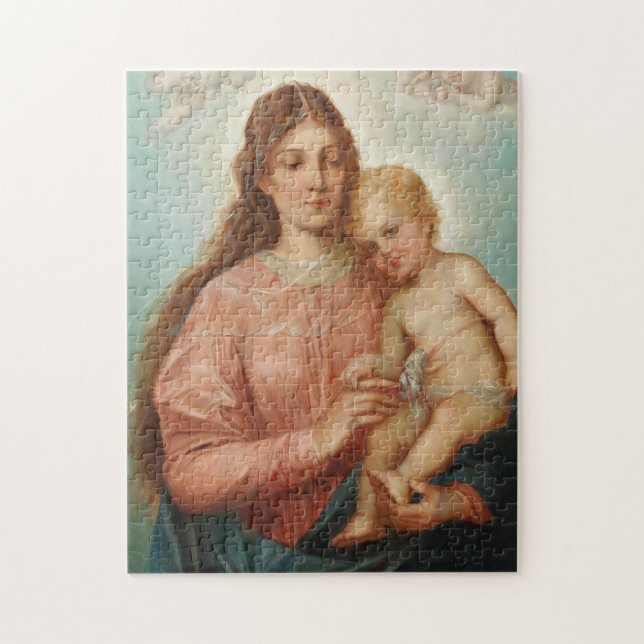 Madonna mit Kind (Vertikal)