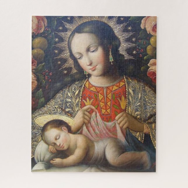 Madonna mit Kind (Vertikal)