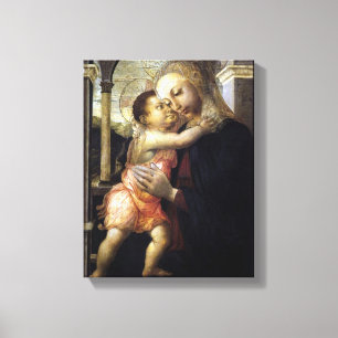 Madonna mit Kind - Botticelli - c1500 Leinwanddruck