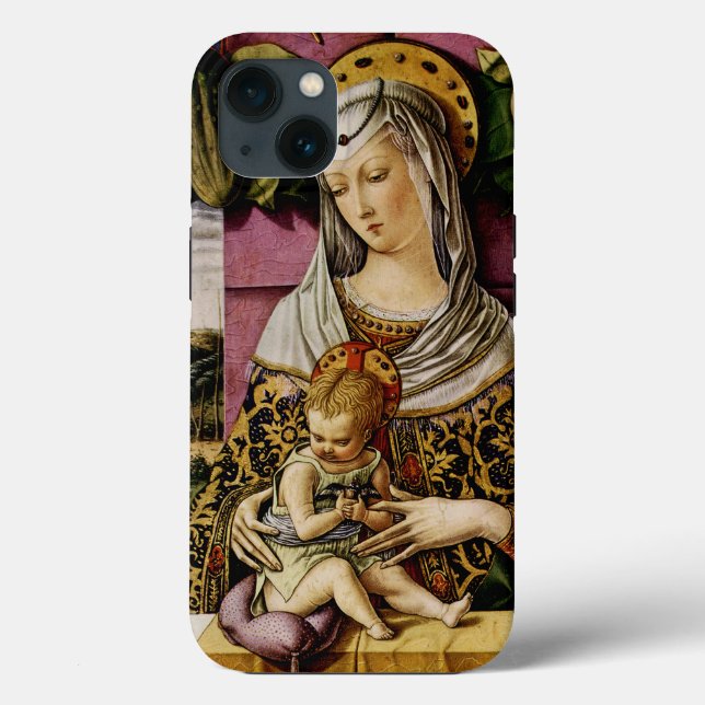 Madonna mit Kind Case-Mate iPhone Hülle (Rückseite)