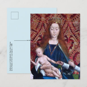Madonna mit Kind (Detail; M 070) Postkarte