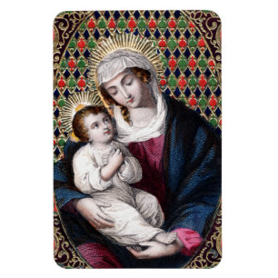 Madonna mit Kind (DPT 001) Magnet