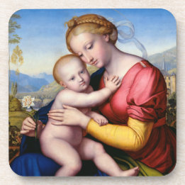Madonna mit Kind Getränkeuntersetzer